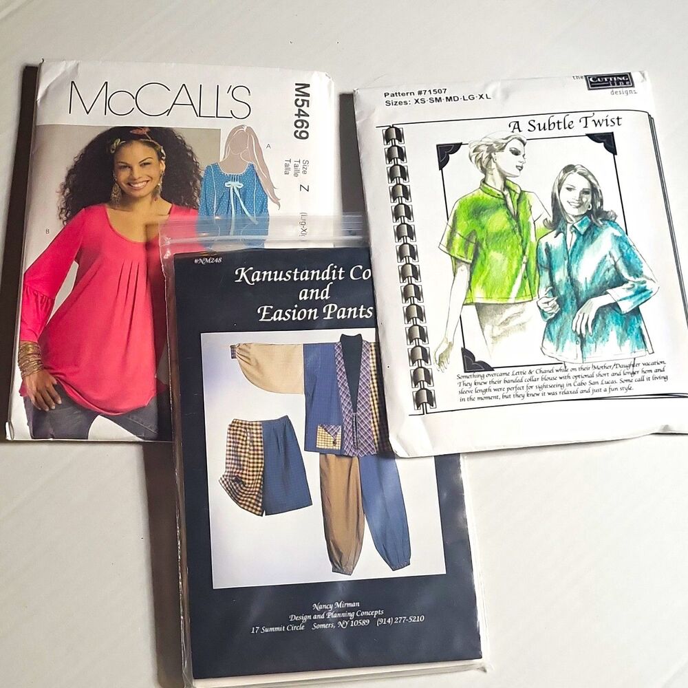 McCall's M5469 Misses Petite Top/Pants/Coat/Skirt Sewing Pattern XS-XL Uncut